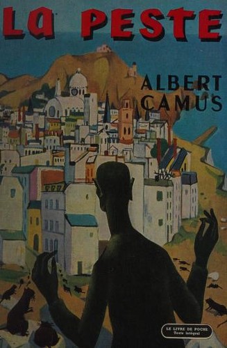 The Plague by Albert Camus book cover