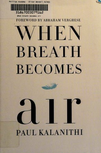When Breath Becomes Air by Paul Kalanithi book cover