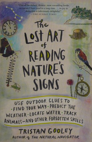 The Lost Art of Reading Nature's Signs by Tristan Gooley book cover