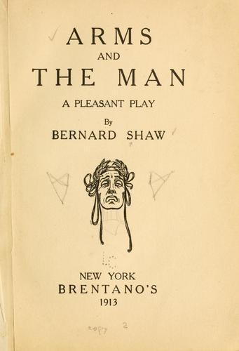 Arms and the Man by George Bernard Shaw book cover