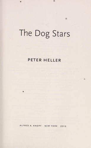 The Dog Stars by Peter Heller book cover