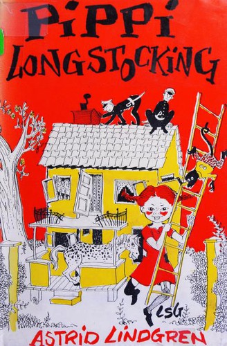 Pippi Longstocking by Astrid Lindgren book cover