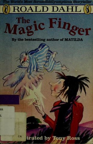 The Magic Finger by Roald Dahl book cover