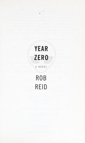 Year Zero by Rob Reid book cover