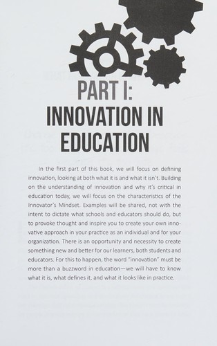 The Innovator’s Mindset: Empower Learning, Unleash Talent, and Lead a Culture of Creativity by George Couros book cover
