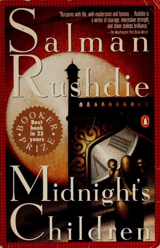 Midnight's Children by Salman Rushdie book cover
