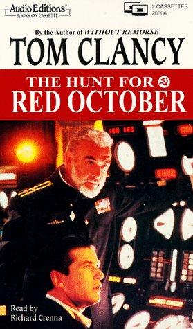The Hunt for Red October by Tom Clancy book cover