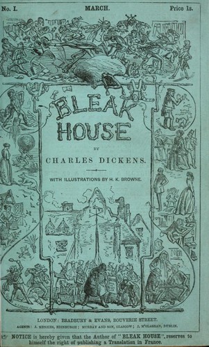 Bleak House by Charles Dickens book cover