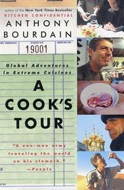 A Cook's Tour by Anthony Bourdain book cover