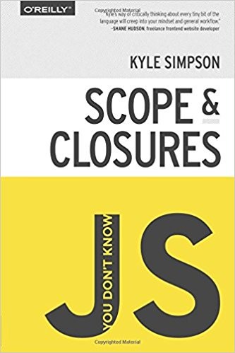You Don’t Know JS: Scope & Closures by Kyle Simpson book cover