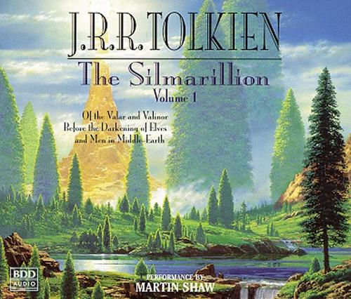 The Silmarillion by J.R.R. Tolkien book cover