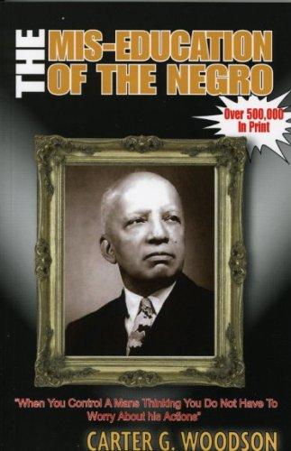The Mis-Education of the Negro by Carter G. Woodson book cover