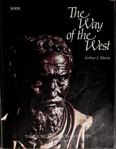 The Way of the West by Arthur Joseph Slavin book cover