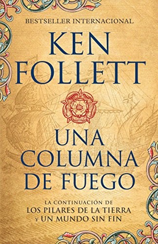 A Column of Fire by Ken Follett book cover