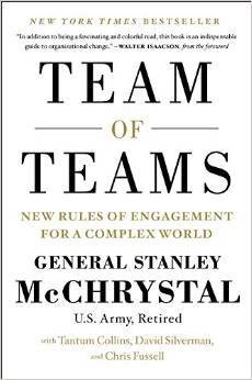 Team of Teams: New Rules of Engagement for a Complex World by General Stanley McChrystal book cover
