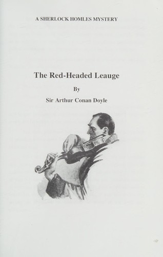 The Red Headed League by Arthur Conan Doyle book cover