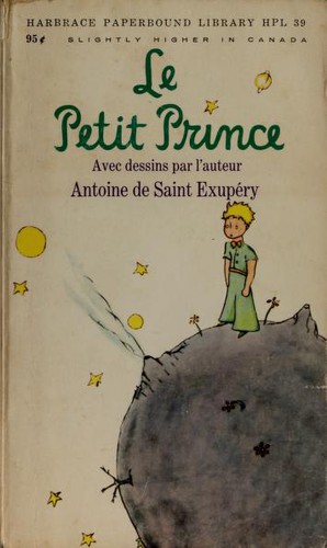 The Little Prince by Antoine de Saint-Exupéry book cover