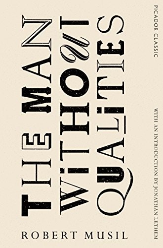 The Man Without Qualities by Robert Musil book cover