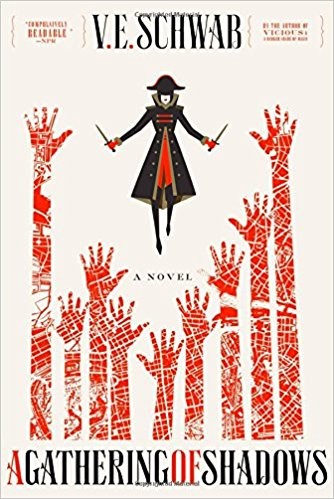 A Gathering of Shadows by V.E. Schwab book cover