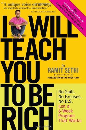 I Will Teach You to Be Rich by Ramit Sethi book cover