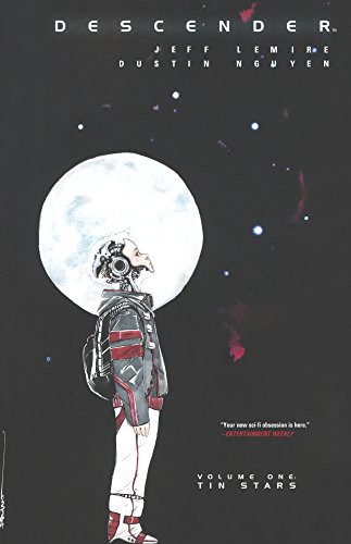 Descender, Volume 1: Tin Stars by Jeff Lemire book cover