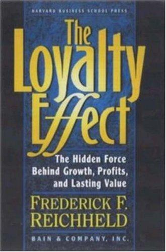 The Loyalty Effect: The Hidden Force Behind Growth, Profits, and Lasting Value by Fred Reichheld book cover