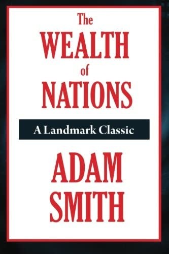The Wealth of Nations by Adam Smith book cover