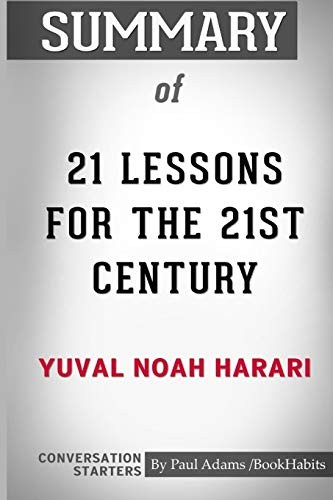 21 Lessons for the 21st Century by Yuval Noah Harari book cover