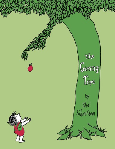 The Giving Tree by Shel Silverstein book cover
