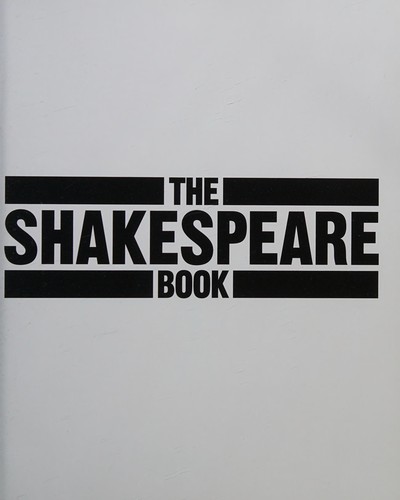 The Shakespeare Book by DK book cover