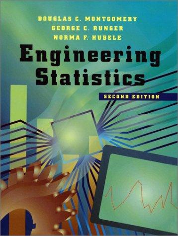 Engineering Statistics by Douglas C. Montgomery, George C. Runger, Norma F. Hubele book cover