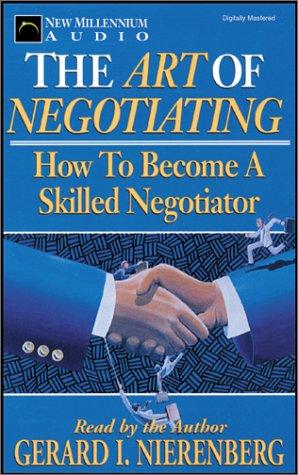 The Art of Negotiating the Best Deal by Gerard Nierenberg book cover