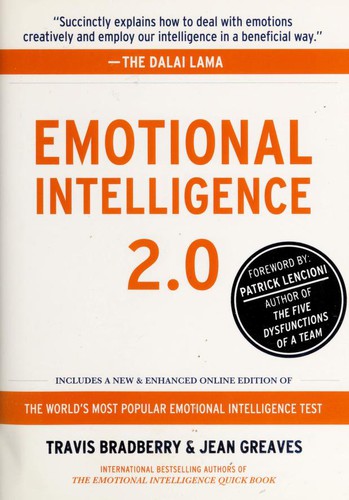 Emotional Intelligence 2.0 by Travis Bradberry, Jean Greaves book cover