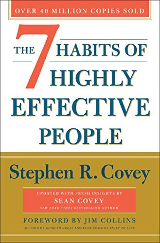 The 7 Habits of Highly Effective People by Stephen R. Covey book cover