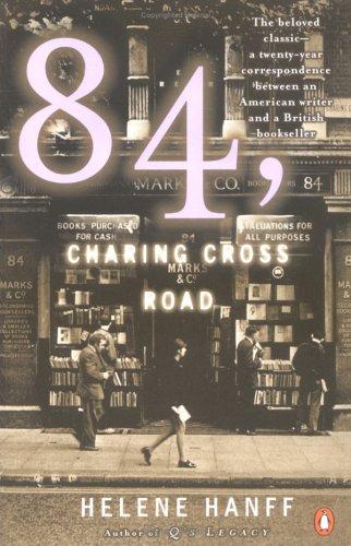 84, Charing Cross Road by Helene Hanff book cover