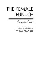 The Female Eunuch by Germaine Greer book cover