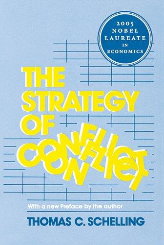 The Strategy of Conflict by Thomas C. Schelling book cover