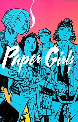 Paper Girls, Volume 1 by Brian K. Vaughan book cover