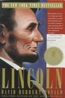 Lincoln by David Herbert Donald book cover