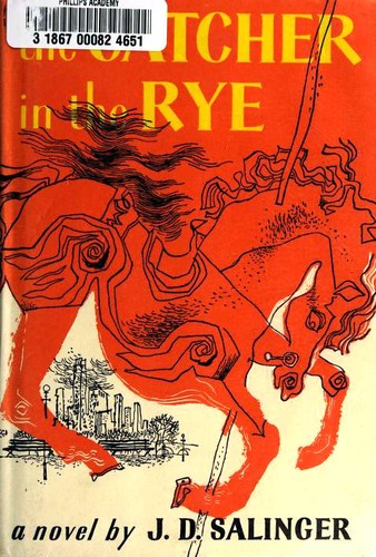 Catcher in the Rye by J.D. Salinger book cover