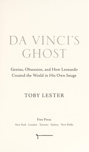 Da Vinci's Ghost: Genius, Obsession, and How Leonardo Created the World in His Own Image by T. O. W. T. O. W. R. S. D. T. O. W. F. K. C. R. N. R. W. Y. T. O. J. I. B. V. Thomas M. T. M. T. O. F. H. M. T. E. R. S. C. W. O. book cover