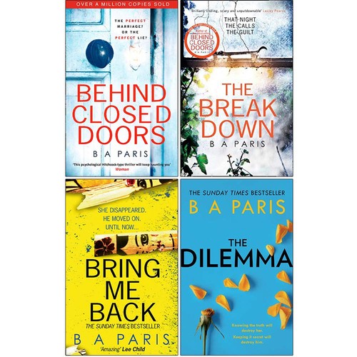 Behind Closed Doors by B.A. Paris book cover