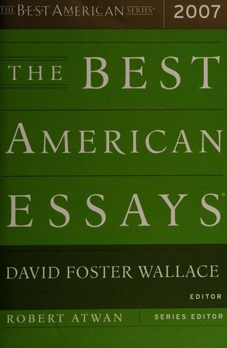 The Best American Essays by Robert Atwan book cover