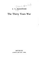 The Thirty Years War by Veronica Wedgwood book cover