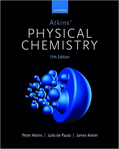 Physical Chemistry by Peter Atkins, Julio de Paula book cover