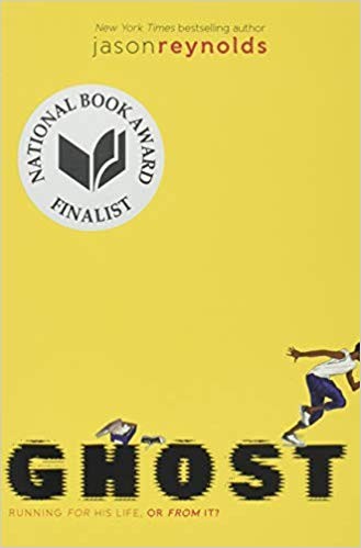 Ghost by Jason Reynolds book cover
