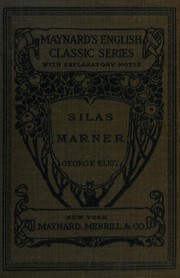 Silas Marner by George Eliot book cover
