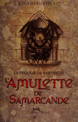 The Amulet of Samarkand by Jonathan Stroud book cover