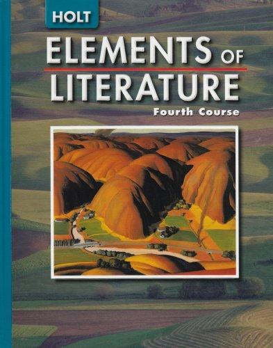 Elements of Literature: Third Course by Holt, Rinehart and Winston book cover