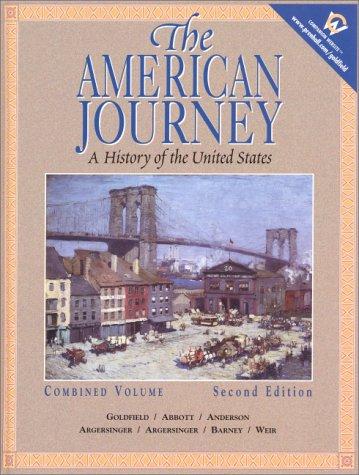 American Journey: The Time of the Great Trials by David R. Goldfield book cover